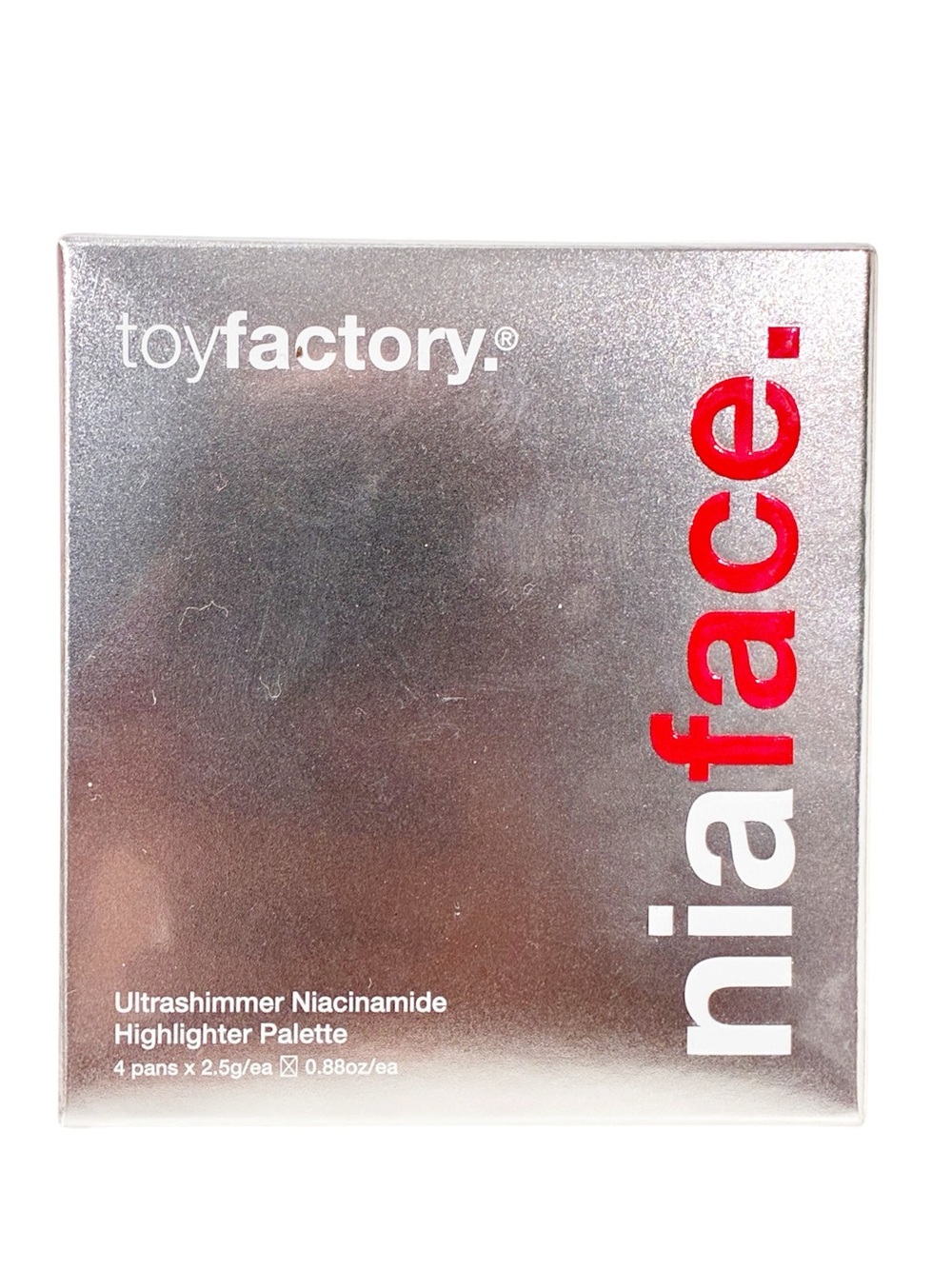 toyfactory Niaface Ultrashimmer Niacinamide Highlighter Palette Makeup NEW SEAL